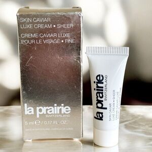 ❤️NIB La Prairie Skin Caviar Luxe Sheer Cream NEW in Box Moisturizer Lotion